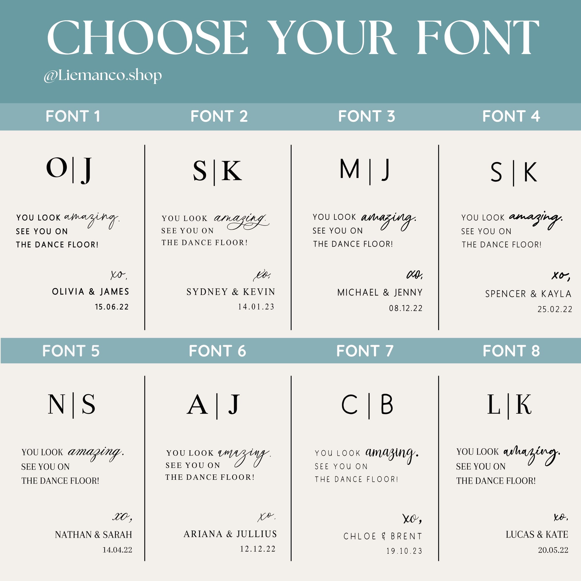 Personalised Welcome Decal for Selfie Mirror