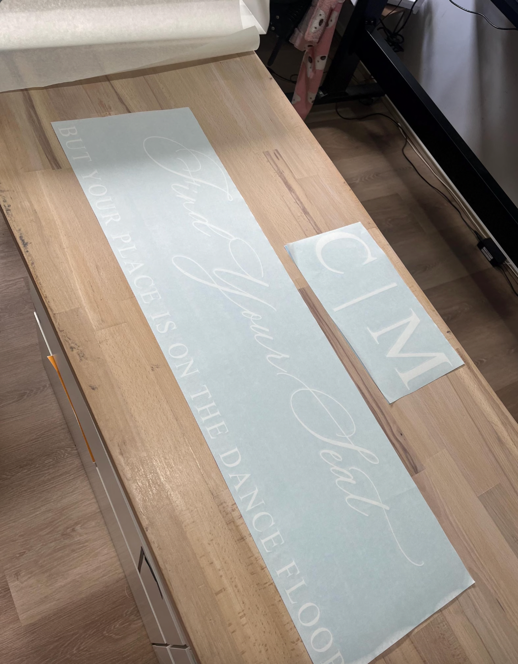 Find your Seat Decal for Mirror Seating Chart