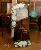 Personalised Wedding Selfie Mirror Decal