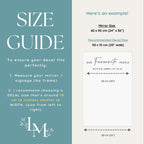 Our Favourite People Wedding Mirror Decal