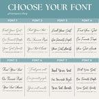 Seating Chart Title Wedding Decal - Mirror Seating Chart