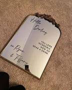 You Look Incredible Mirror Decal for Wedding Reception