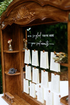 Elegant Seating Chart Header Decal
