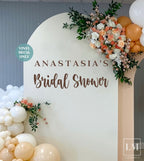 Custom Name Bridal Shower Party Decal