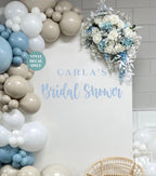 Custom Name Bridal Shower Party Decal