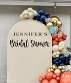 Custom Name Bridal Shower Party Decal