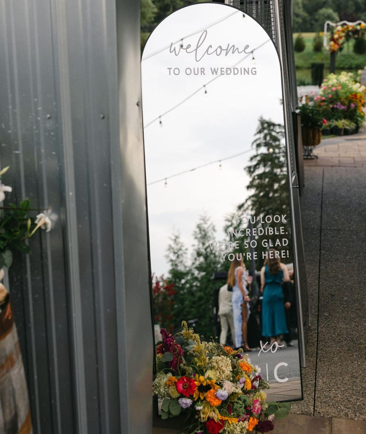 Personalised Decal for Selfie Mirror Signs