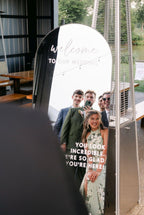 Personalised Decal for Selfie Mirror Signs