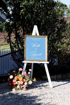 Welcome to Our Wedding Mirror Decal