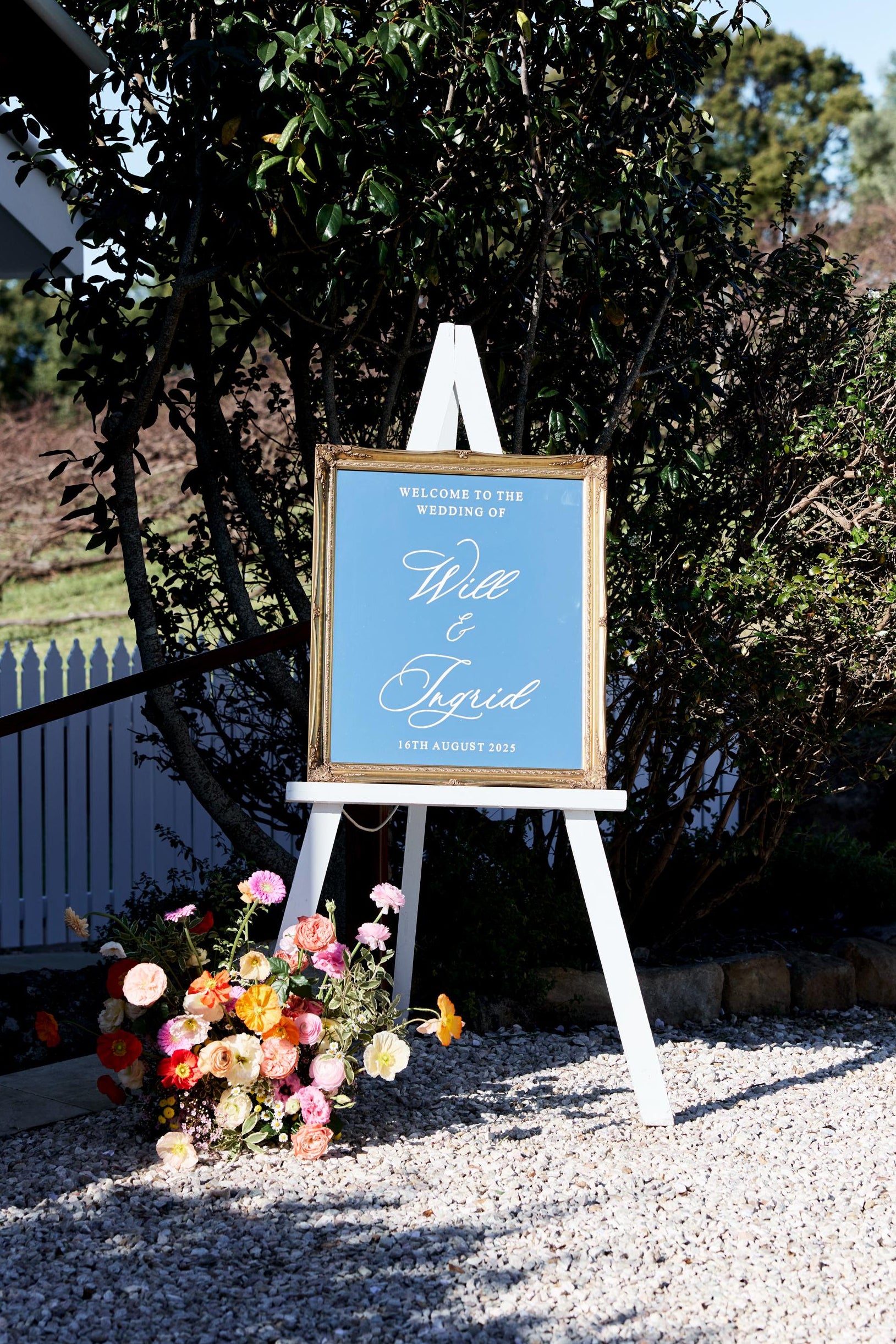 Welcome to Our Wedding Mirror Decal